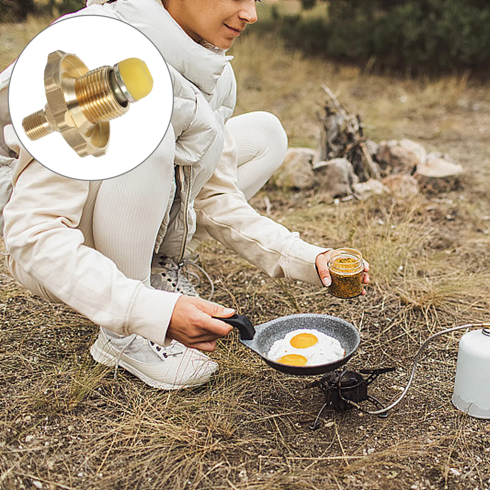 

Propane Gas Cylinder Tank Adapter Brass Fitting Male Flare To Male Npt Converter For Bbq Grill Camping Stove Outdoor