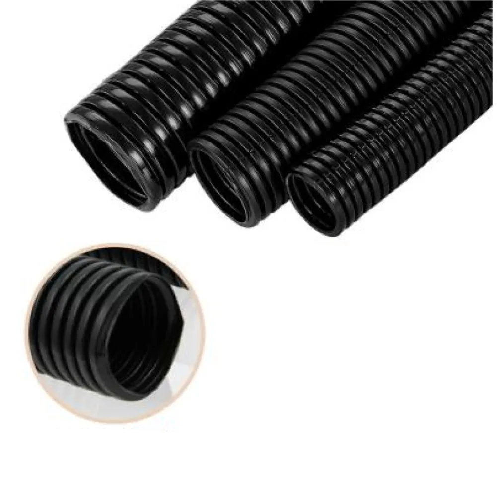 PE Cable Protection Conduit 100m Black Roll for For automotive Electrical Wiring Harness and Industrial Applications