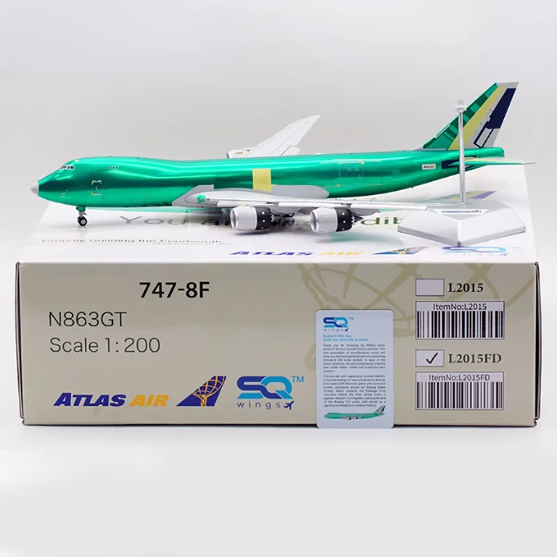 SQ Wings 1:200 アトラス航空 B747-8F N863GT Sc41b669f9d5447a388d8df8058fcc