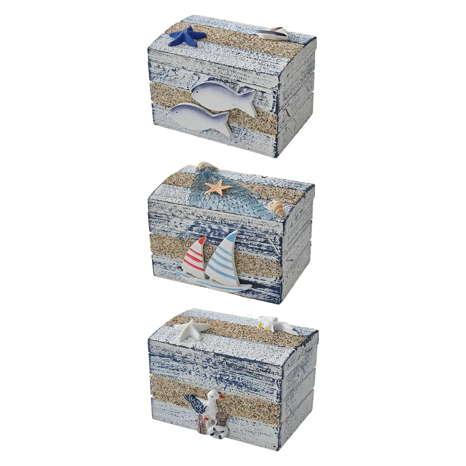 Rectangle Wooden Jewelry Organizer Decorative Keepsake Box with Lid for Rustic Wedding Cards Birthday Gifts and Home Tabletop