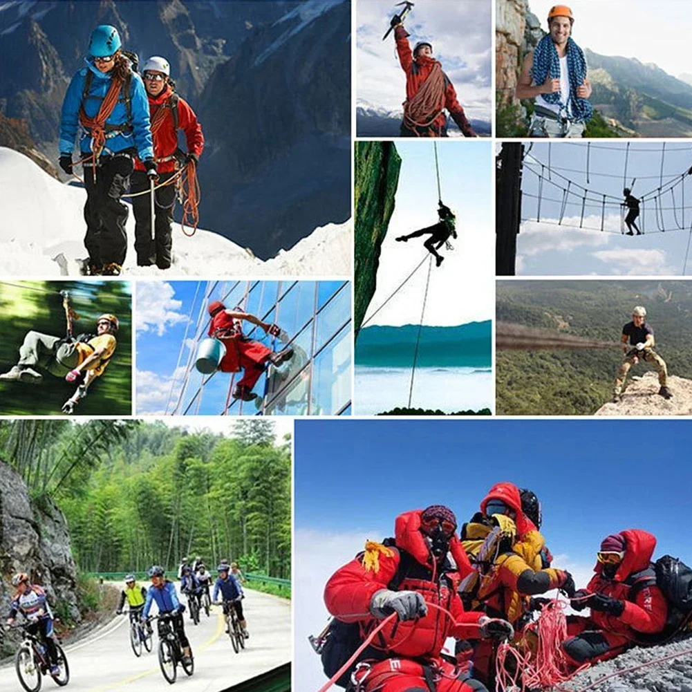 10pcs S Type Stainless Steel Carabiner With Lock Mini Keychain Hook Anti-Theft Outdoor Camping Backpack Buckle Key-Lock Tool