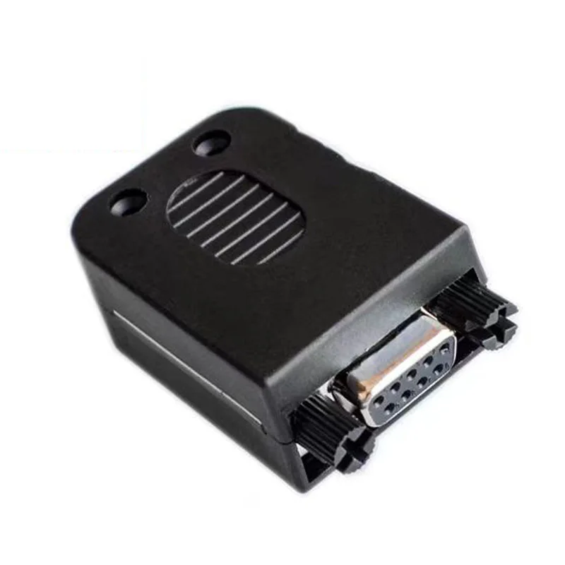 DB9 männlich weiblich lötfreier serieller Kabeladapter mit Gehäuse 485-Stecker RS232 COM-Adapterklemmen
