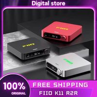 Fiio K11 R2R Desktop Dsd Decoding Headphone Amplifier Lossless Hifi Portable Eaephone Power Amplifier Accessory Custom Gifts