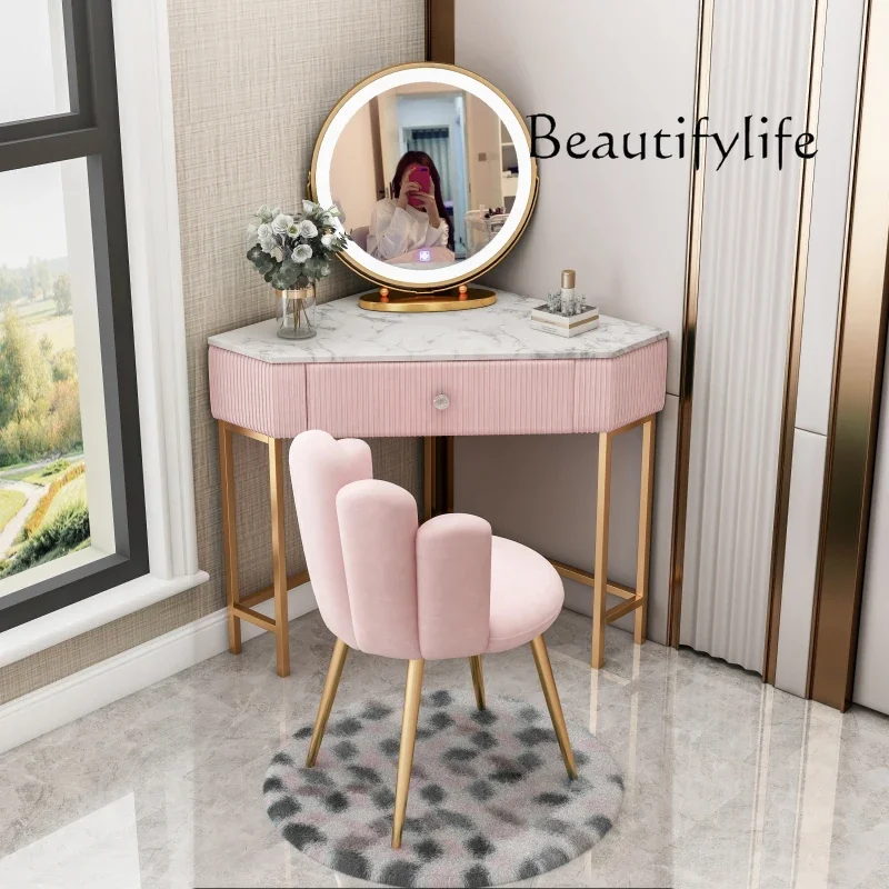 

Smart HomeBeige Organizer Dressing Table Drawers Aesthetic Luxury Bedroom Dressing Table Mirror Unique Escritorio De Maquillaje