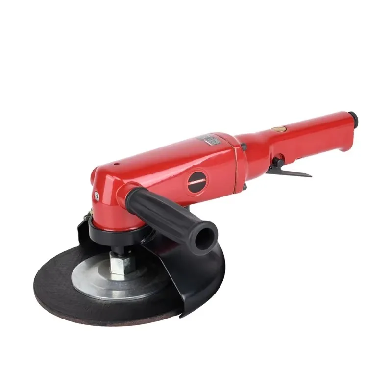 

AP7327 Профессиональная 7-дюймовая пневматическая угловая шлифовальная машина для полировки металла, пневматические инструменты, орбитальная шлифовальная машина для пола для ремонта автомобилей