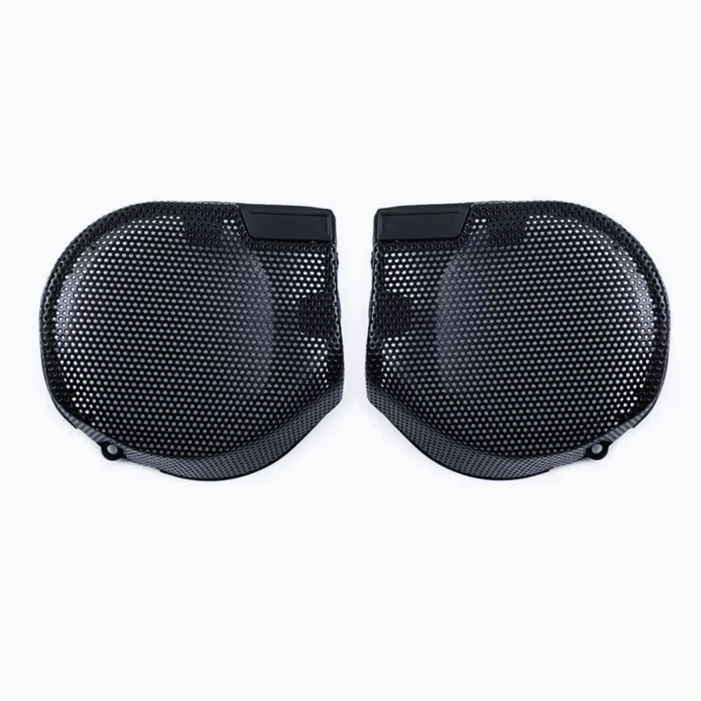 AM-Motorcycle Front Fairing Speaker Grille Covers Mesh Accessory Kit For Street Glide CVO FLHXSE FLHX Ultra FLHXU