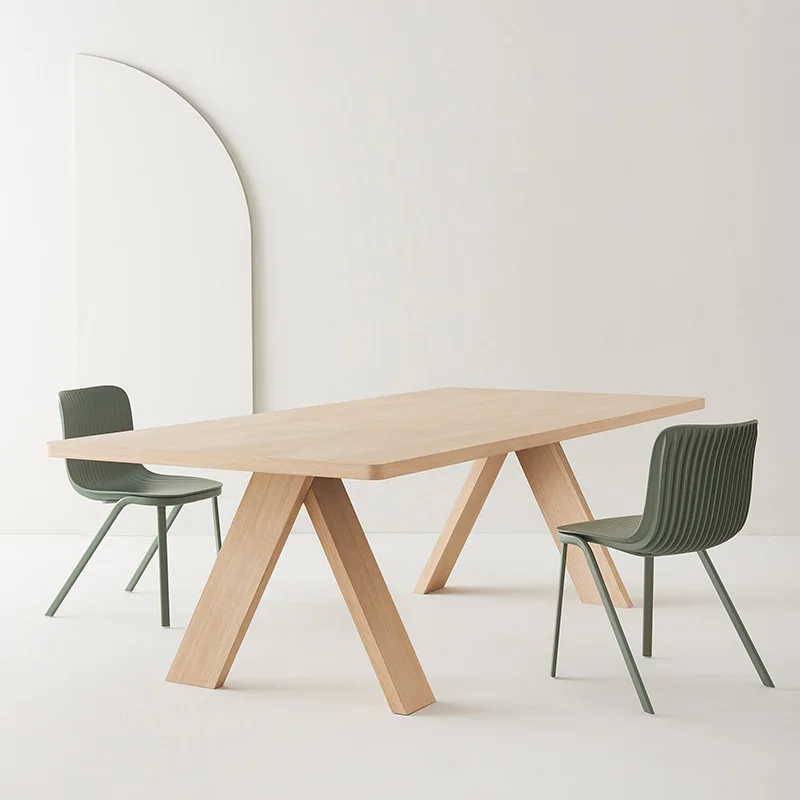 Italian minimalist table modern minimalist rectangular dining table home bathroom