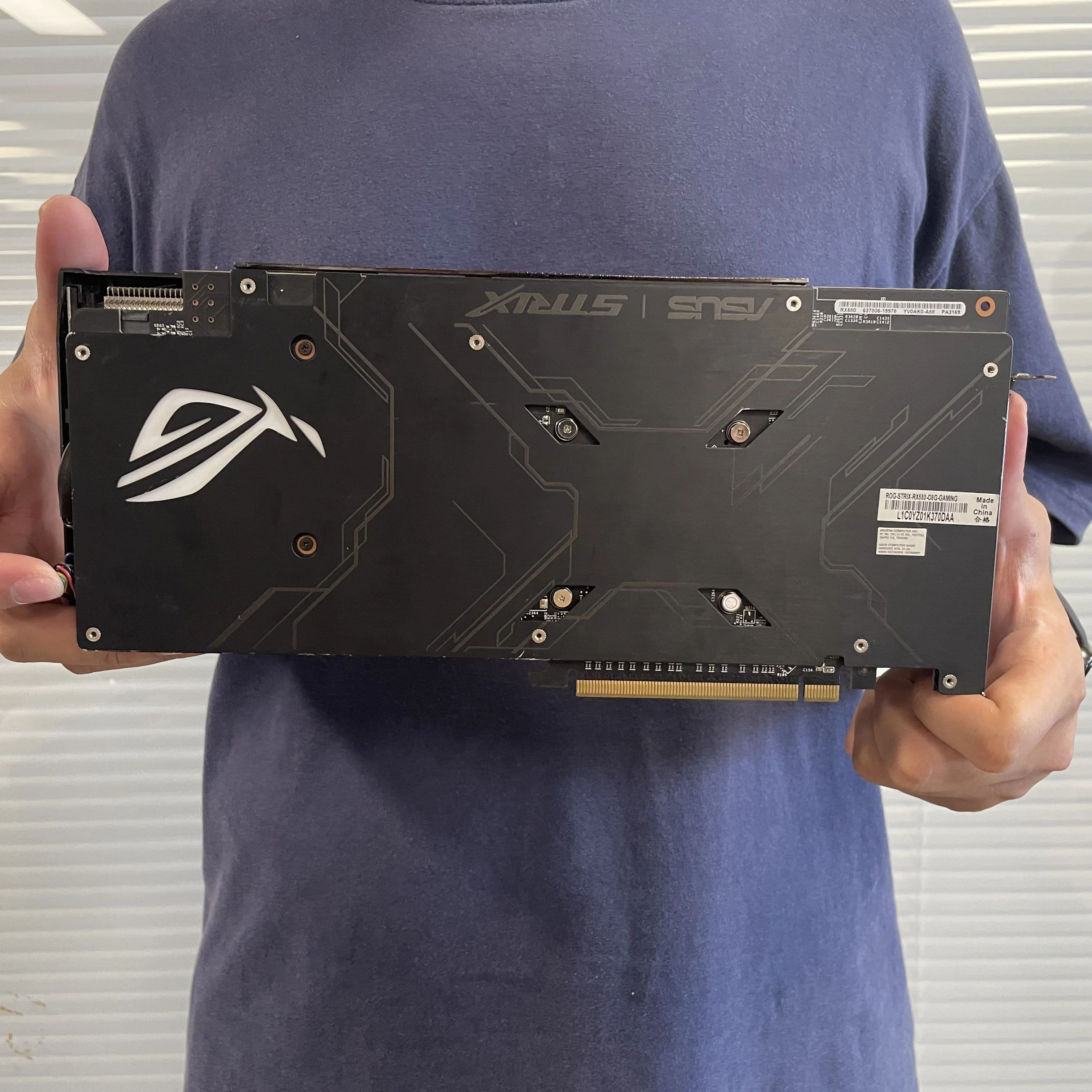 Carte graphique haute performance ROG RX580 8G 2304SP GAMING GDDR5 2304SP, carte vidéo HDM I DVI