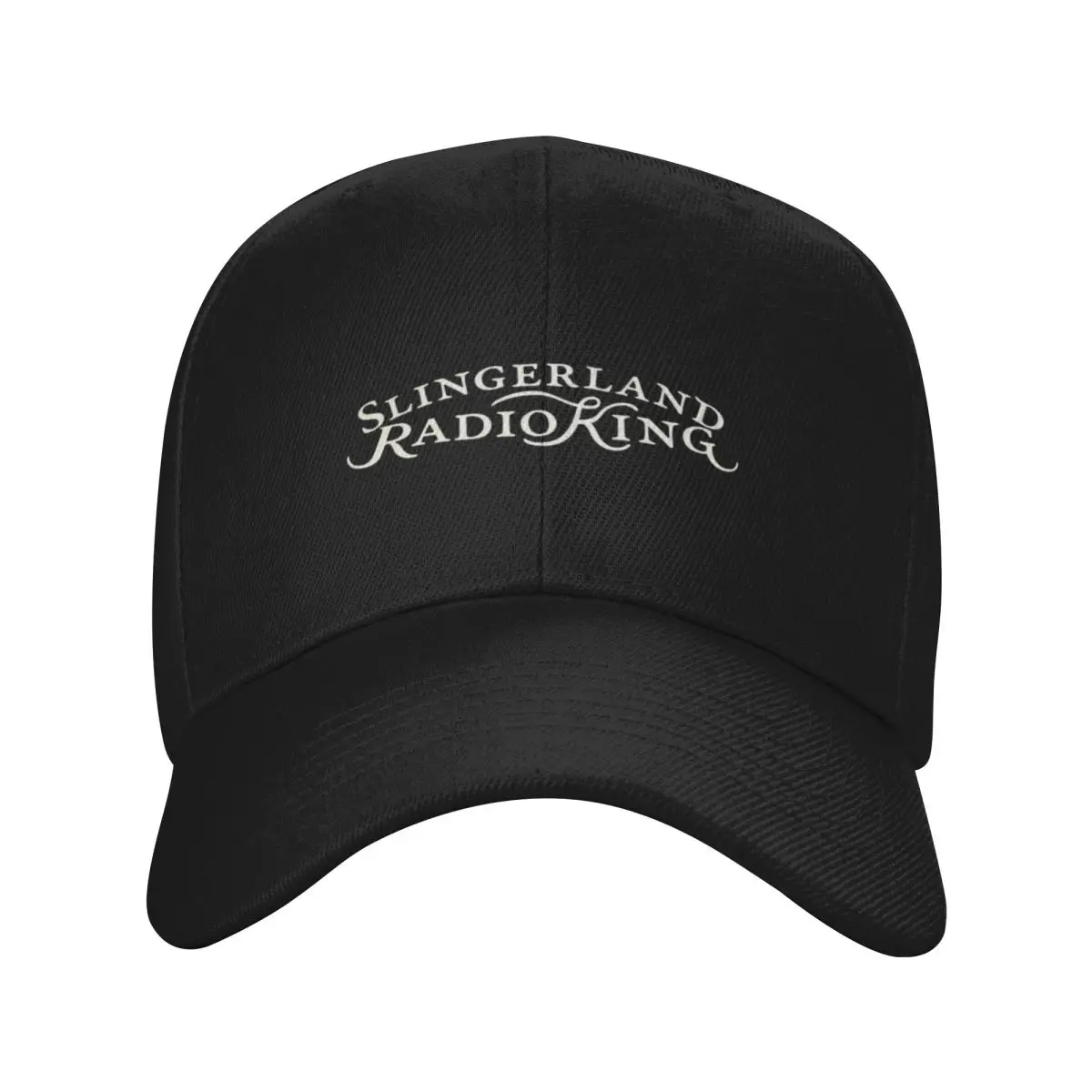 Fashion Vintage Slingerland Radio King Logo (off-white Ink For Dark Backgrounds) baseball cap Youthful Style Women's Cap 2021