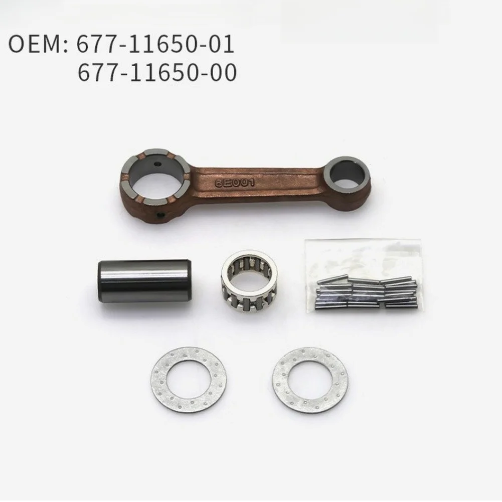 Connecting Rod Kit 650-11650-00 For 9.9-15HP 2-Stroke For Outboard 1996-1997 OEM 650-11650-00, 682-11650