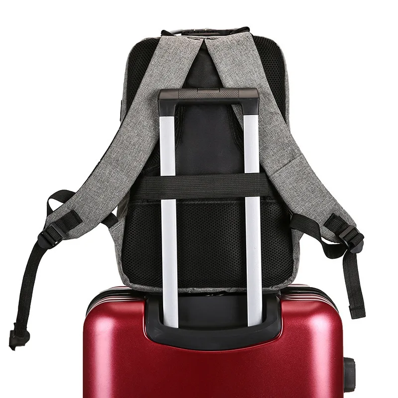 USB Charging Backpack Men's Business Commuting Computer Bag Backpack Multifunctional Travel School