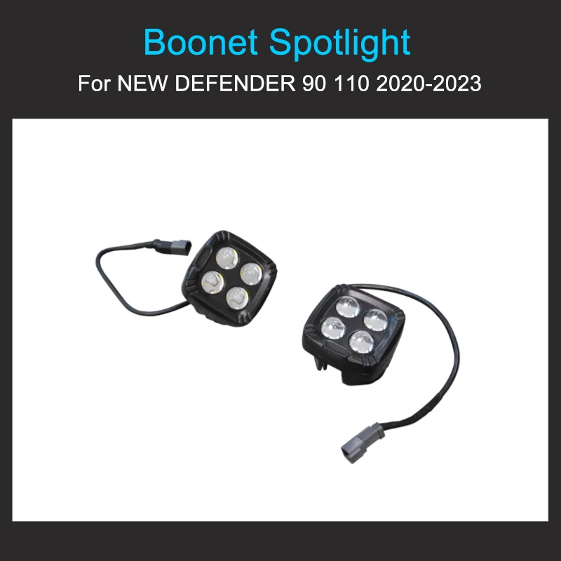 Boonet Spotlights for Land Rover Defender 90 110 2020-2023 Strobe Light Dome Light Clearance Lights