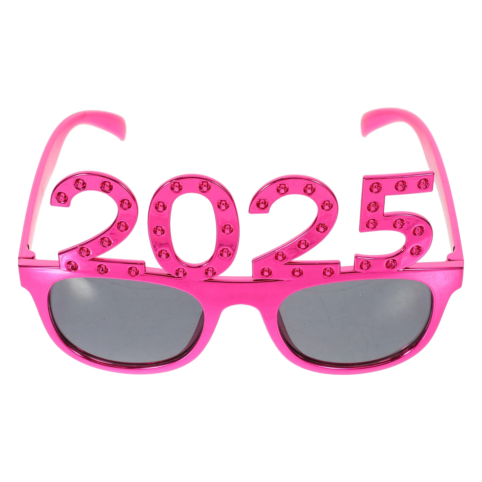 

2025 Eyeglasses Digital New Year Eve Party Photo Prop Vintage Rosy Props