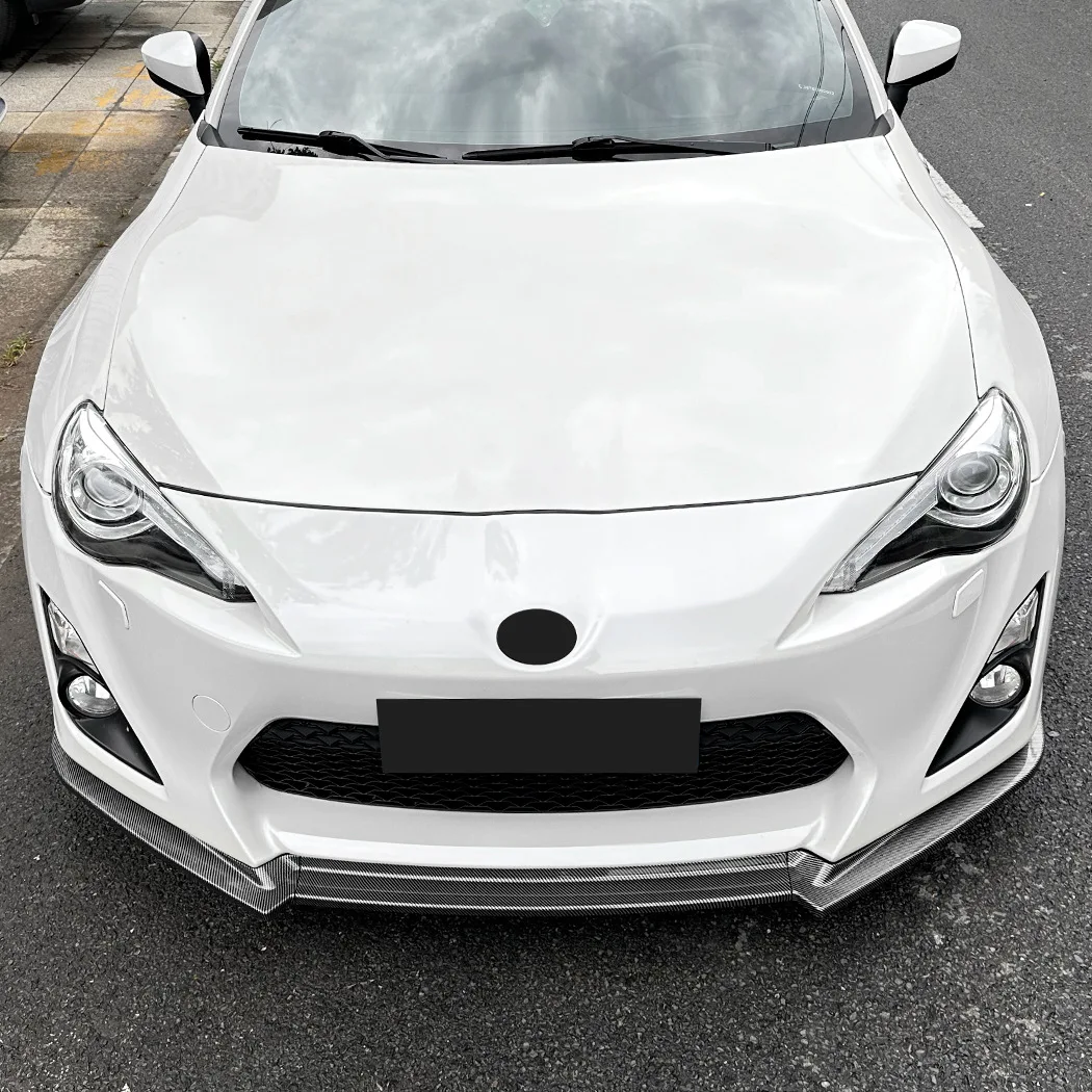 

Car Front Bumper Lip Body Kit Glossy Black Racing Look Front Bumper Lip Spoiler for Toyota GT86 FT86 Scion FR-S 2012 to 2016