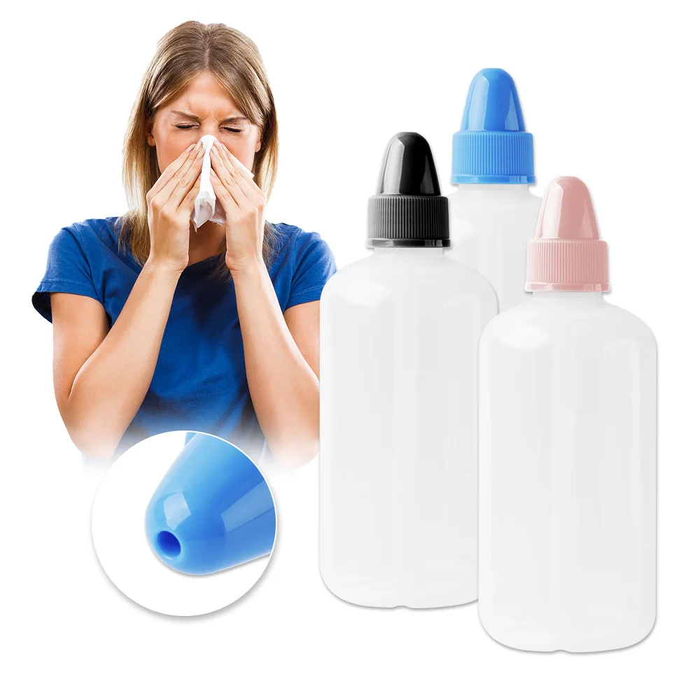 250ml Nose Wash Cleaner Nasal Irrigator Rinse Bottle Nose Protector Avoid Allergic Rhinitis Adults Children Neti Pot Health Care