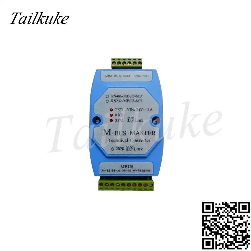 Industrial grade isolated RS485 to MBUS main fully isolated wide voltage power supply 350 load MBUS concentrator