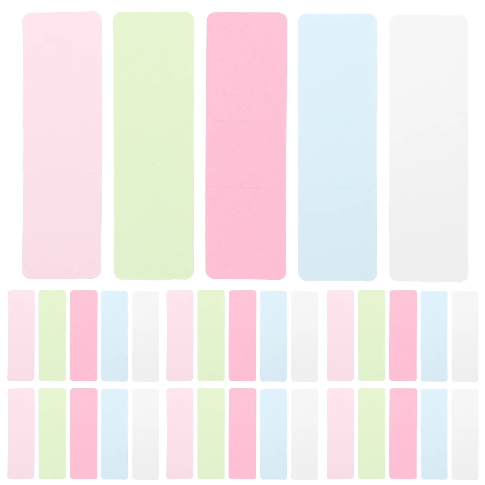 

50 Pcs Resin Bookmark Holder Decorative Creative Packaging Vintage Display Paper