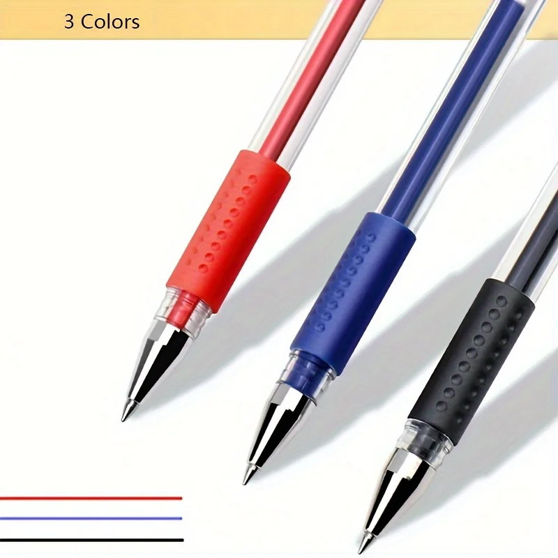 36pcs/12pcs Medium Point Ballpoint Pens Set - Click-Off Cap, Smooth Writing for Office and School Supplies