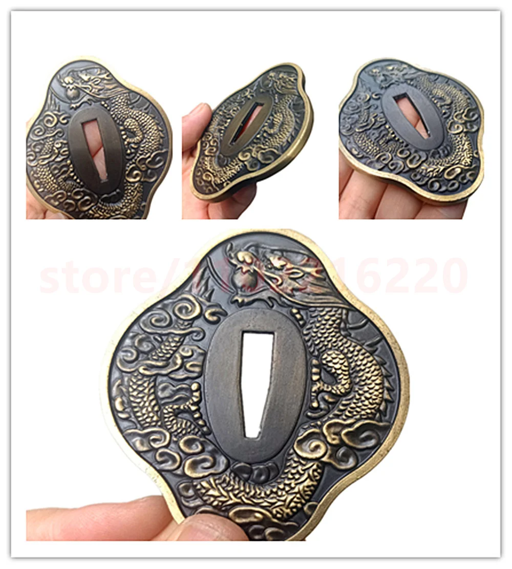 

Very Good Tsuba Handguard Guard For Japanese Real Japan Samurai Katana Sword FIttings Accessory Alloy Material