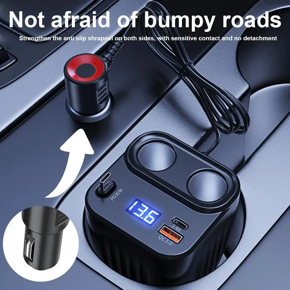 convert usb to cigarette lighter Keenso Port 12V Car Socket Female Converter Adapter Cord This USB / USB USB Cigarette Lighter Adapter -