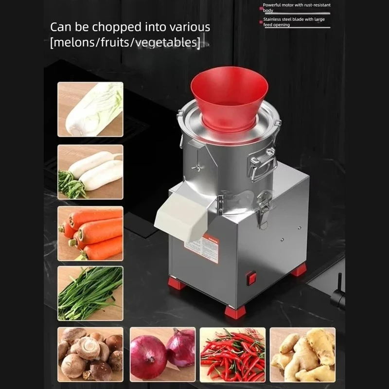 Commercial Dumpling Stuffing Chopping Machine Meat Grinder Stainless Steel Minced Meat Cutting Vegetable Cooking