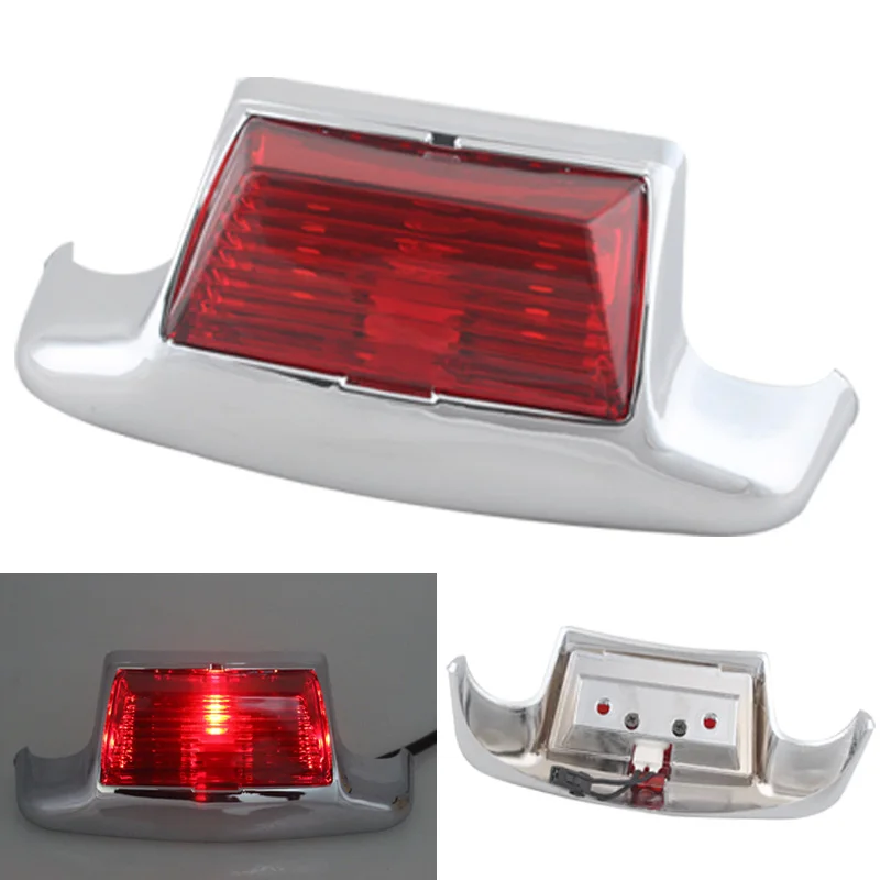 ل هارلي 1986-2008 FLSTC/1993-1996 FLSTN/1980-2013 FLHR دراجة نارية الجبهة/الخلفية الحاجز تلميح ضوء ABS البلاستيك ملحق #5