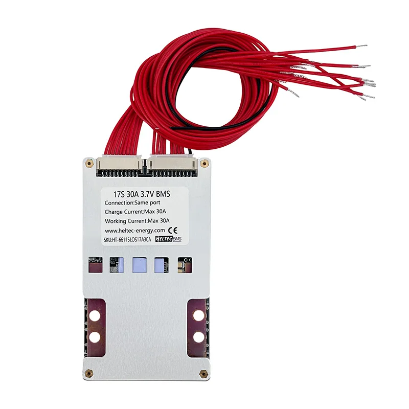 BMS 17S 20S 30A 50A 80A 120A Lithium Battery Protection Board Li-ion LiFePo4 48V 60V 72V Balance