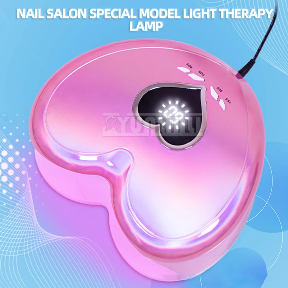 

Специальная лампа для фототерапии ногтей 96W с интеллектуальным датчиком, УФ-лампа для сушки гель-лака.