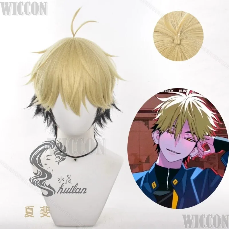 

Xia Fei Аниме Link Click Косплей Опора Золотой Парик Черный и Светлый Волосы 33 СМ Женщины Мужчины Хэллоуин Карнавал Рождественская Вечеринка Ролевая Игра