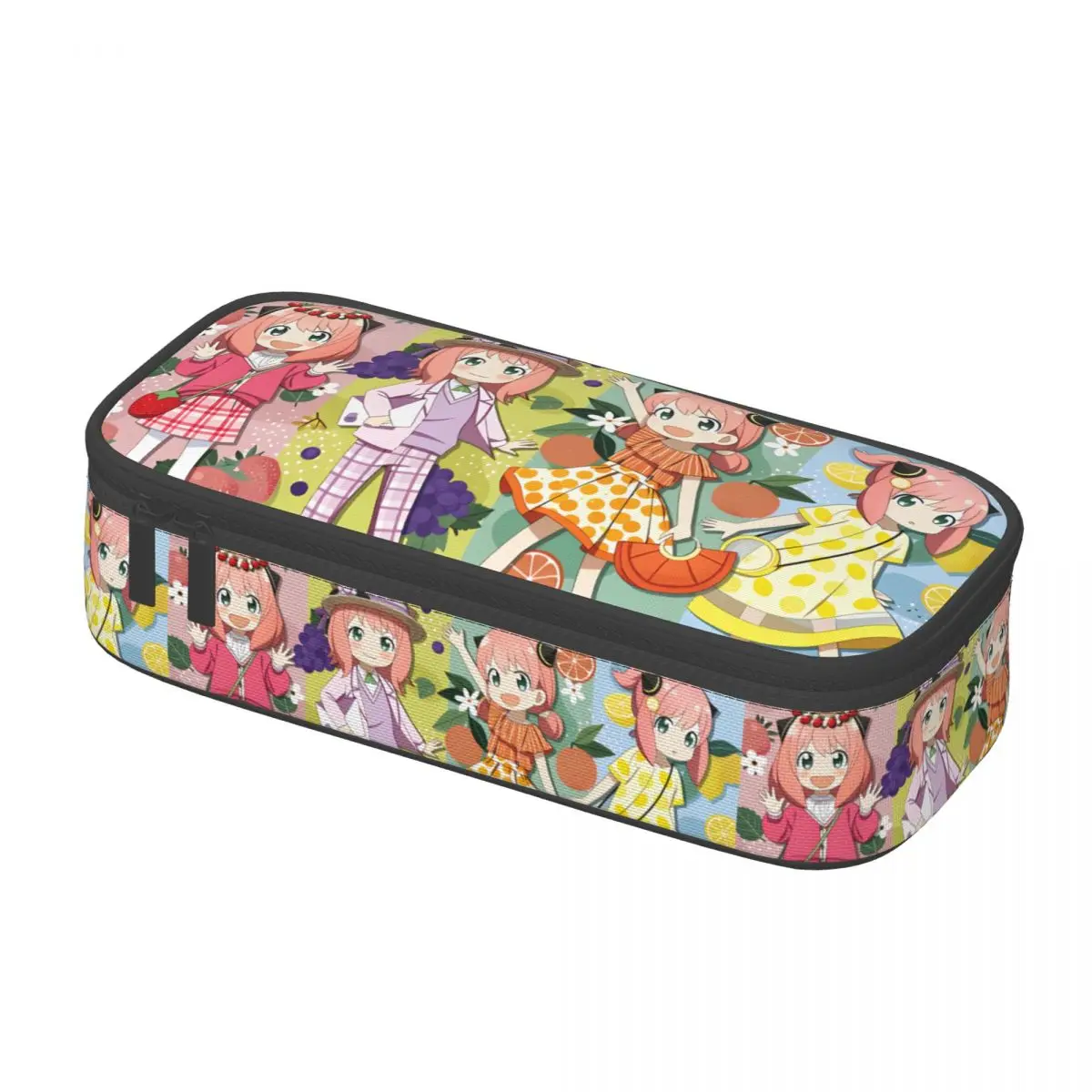 Spy Family FAMILY Bond Forger Loid Forger Pencil Case for Girl Large Storage Yor Forger Anya Forger Pencil Box School Supplies view 2