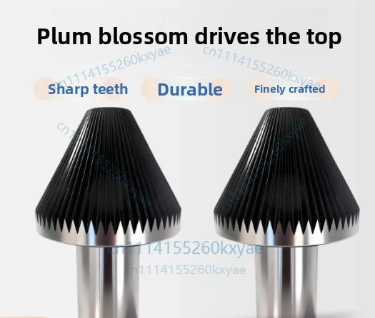 Plum blossom straight handle processing accessories, fixed chrysanthemum thimble plum blossom drive thimble chuck clamping