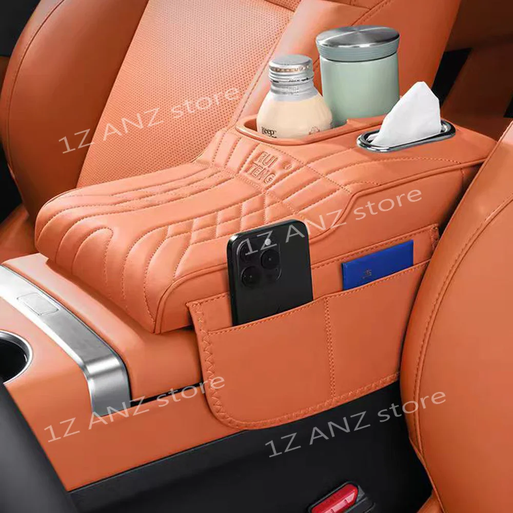 Central Armrest Box For Formula Leopard Titanium 7  Height Increasing Pad Protective Cover Automotive Products Elbow Cupport Pad