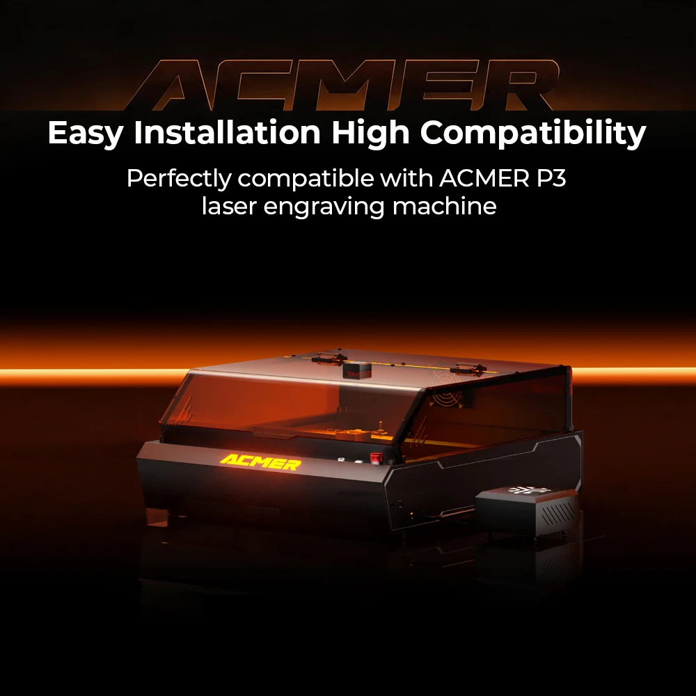 ACMER P3 2W IR Diode Laser Head Module Active Cooling Laser Engraving Cutting Compatible With Laser Engraver Machine Accessory - view 4