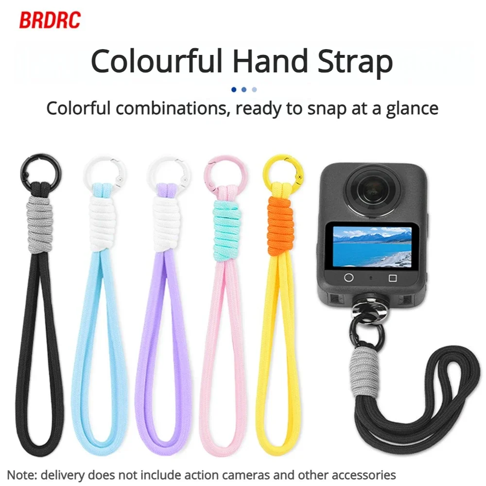 Camera Quick Release Wrist Shoulder Neck Strap Hand Rope for DJI OSMO 360 Pocket3/2 Sport Gopro Insta DSLR Cameras Accessories