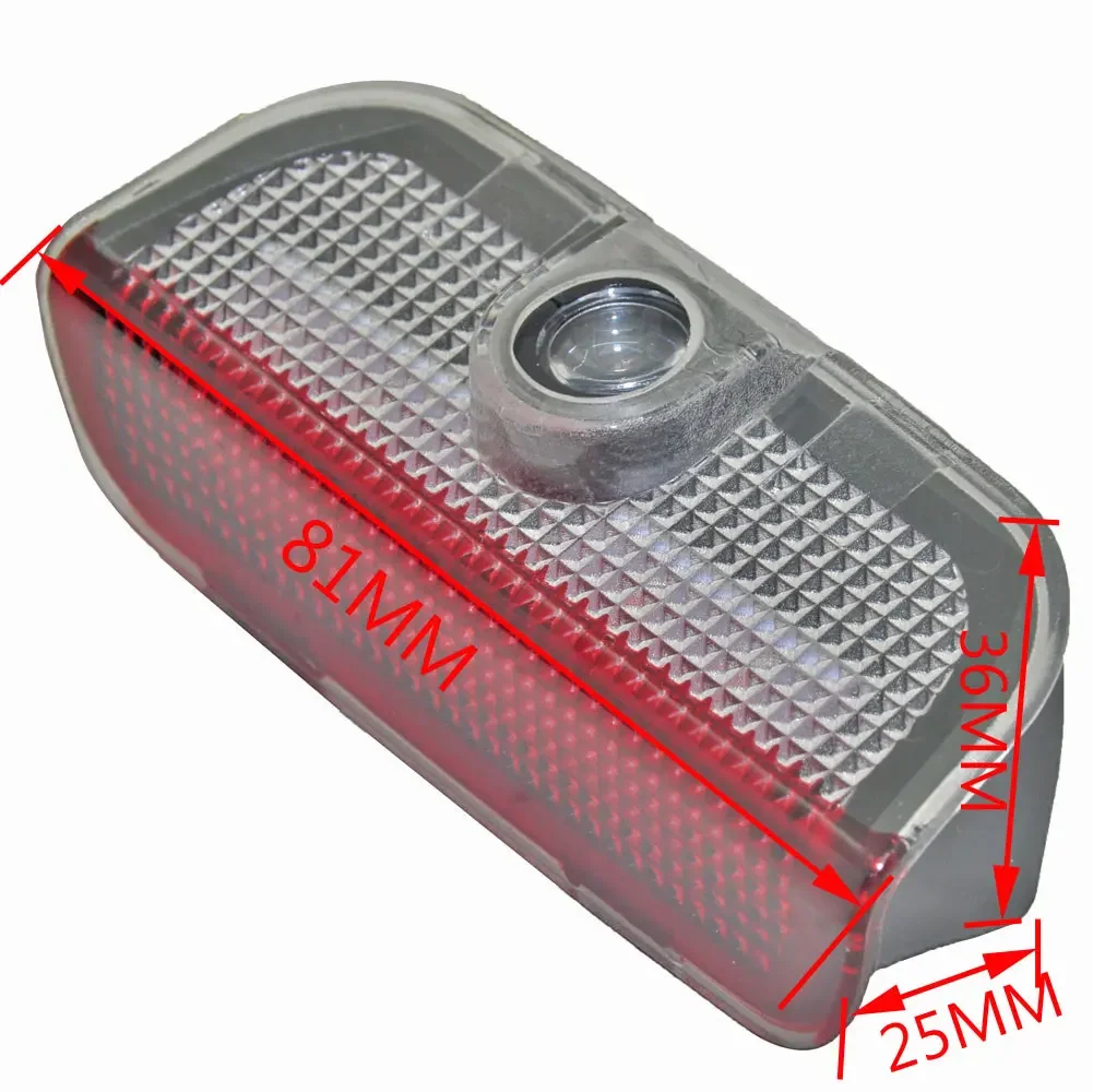 WF-2x Car Door Light Led 3D Shadow Projector Lamp For VW Golf 5 6 7 Passat B6 B7 Jetta MK5 MK6 MK7 CC Eos Sharan Touareg Tiguan