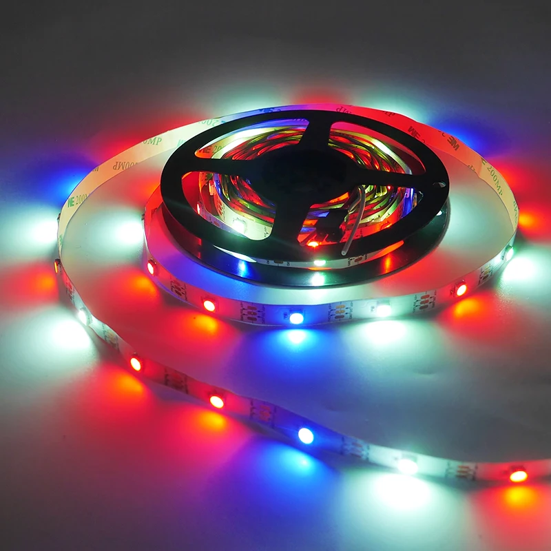 WS2812B LED Strip Light WS2811 IC Smart Pixels Neon Lamps Tape ws2812b IP30/IP65/IP67 30/60/74/96/144 Leds/M led strip