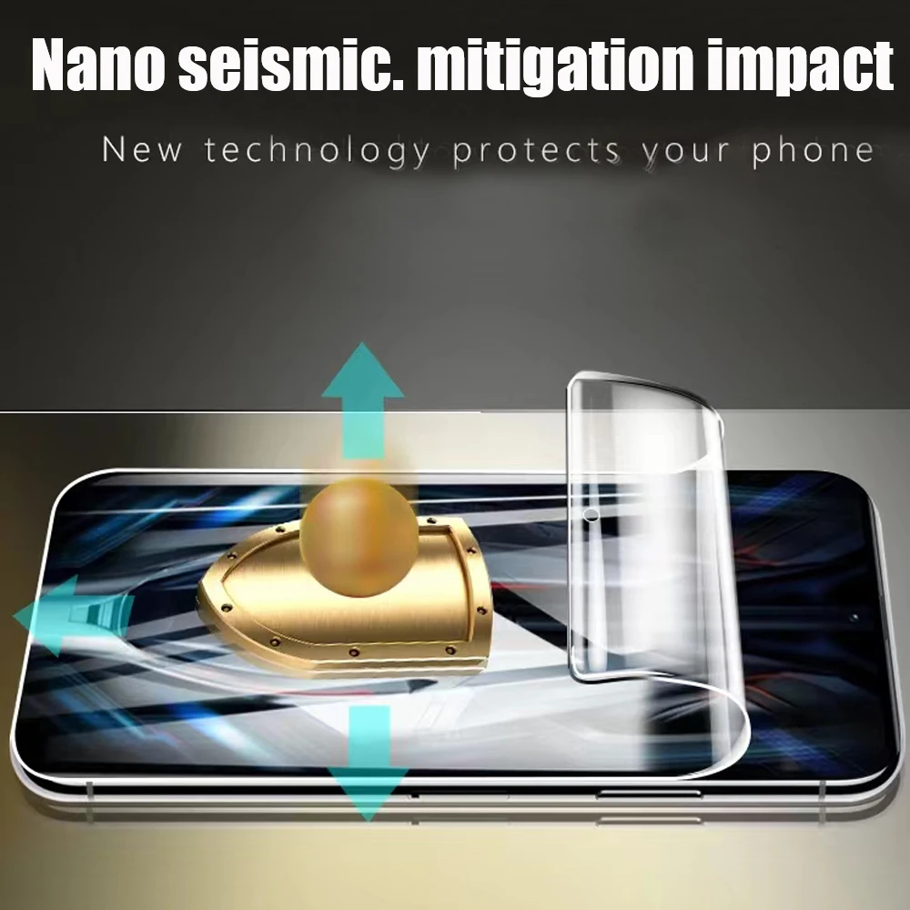 3/2/1Pcs screen protector For Redmi k30s k30i k30 Ultra k40s k40 pro plus full cover hydrogel film protective k50 Gaming k50i 9D image 2