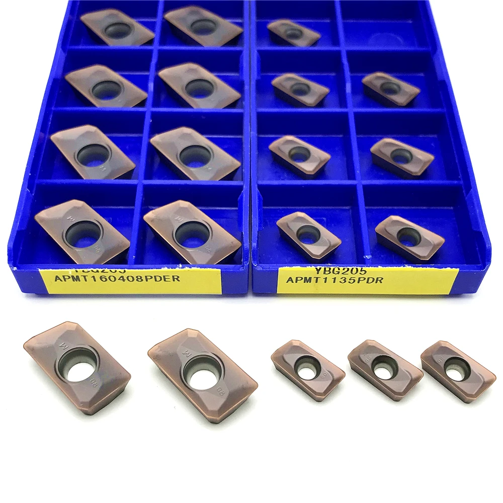 

Zcc.ct Вставка APMT1135 APMT 160408 YBG202/YBG205 сменная фрезерная твердосплавная вставка, обработка стали, токарный станок с ЧПУ, инструмент