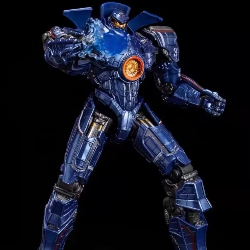 Ling Jihun Pacifics Gipsy Danger Youth Edition 8 pollici 20 cm Kit modello illuminato a LED Mecha Action Figures Giocattoli da collezione Regali