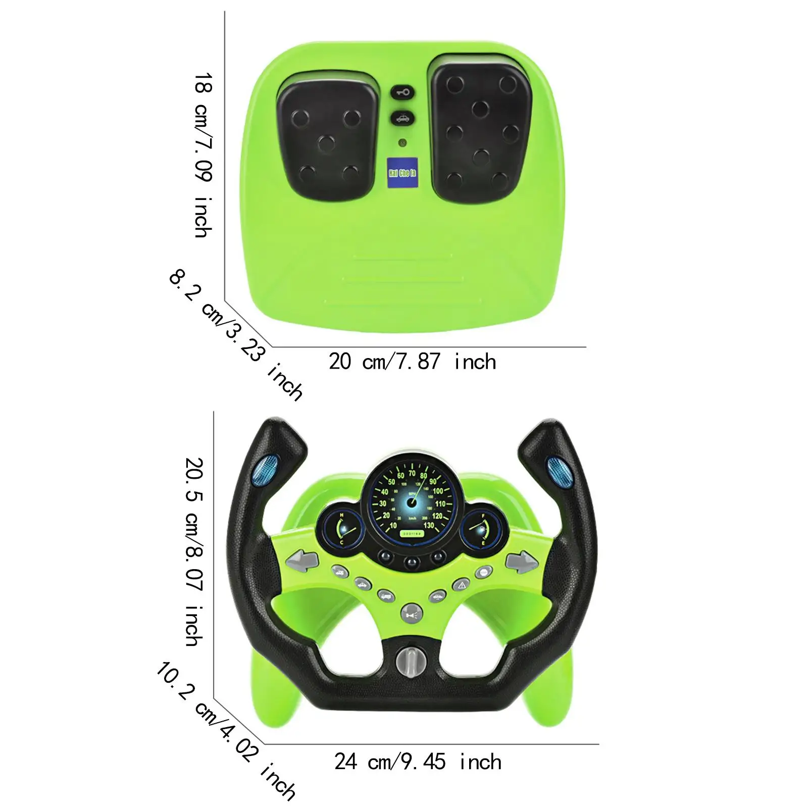 Ensemble de jouets au volant avec pédale pour enfants, jeu de conduite pour enfants, jeux Py Play