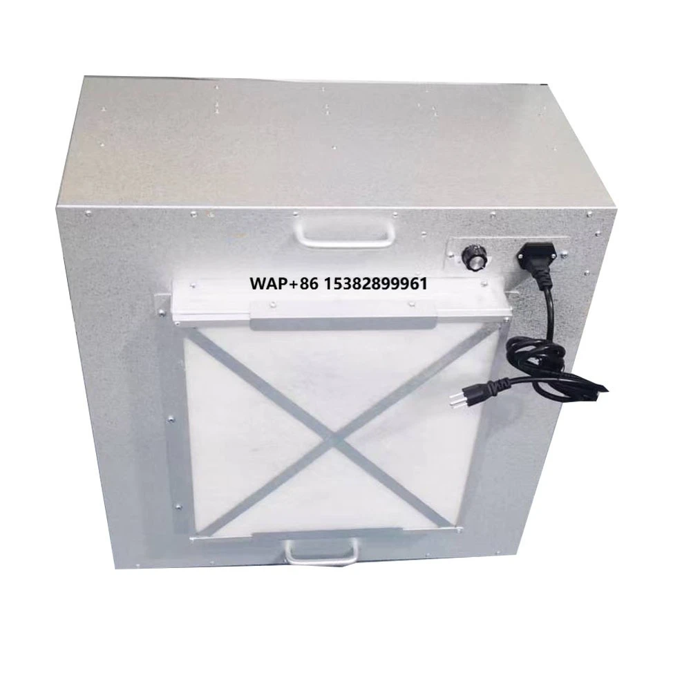 

Вентиляторный фильтрующий модуль (FFU) H14 HEPA для ламинарного бокса 4x4, для чистых помещений