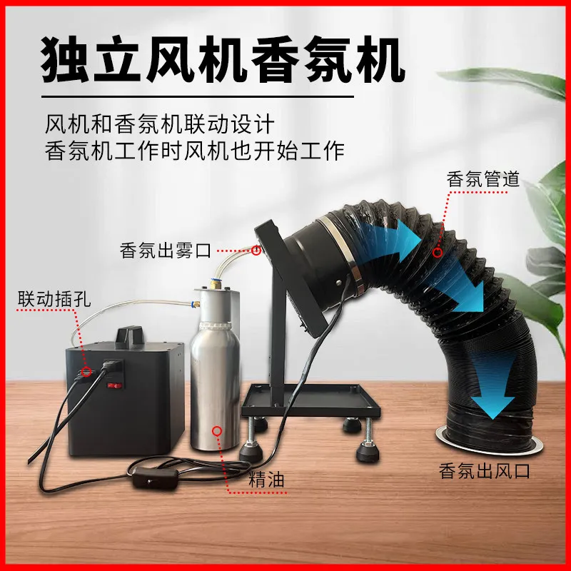 Hotel aromatherapy machine Automatic fragrance shopping mall lobby fragrance machine Central air conditioner diffuser