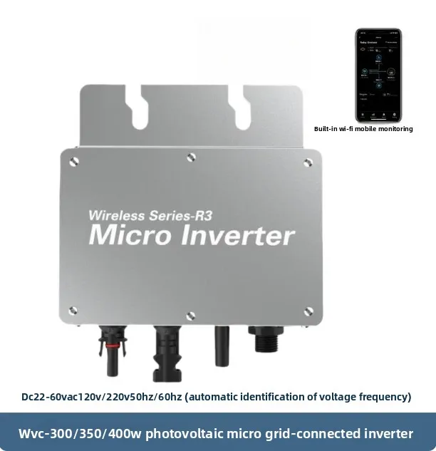 WVC-350W 700 1400 1600 2000 2800 grid-connected micro inverter waterproof with built-in WIFI