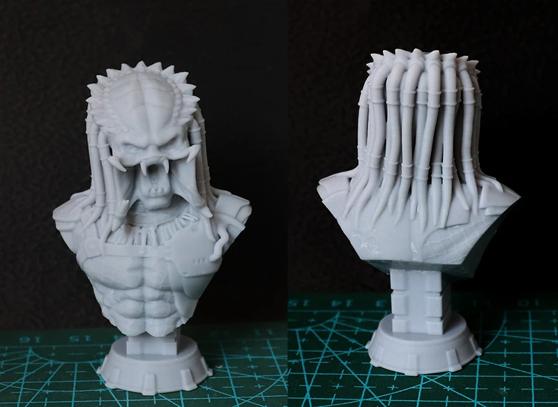 60mm Resin Model Predator Bust Figure Unpainted No Color RW-306