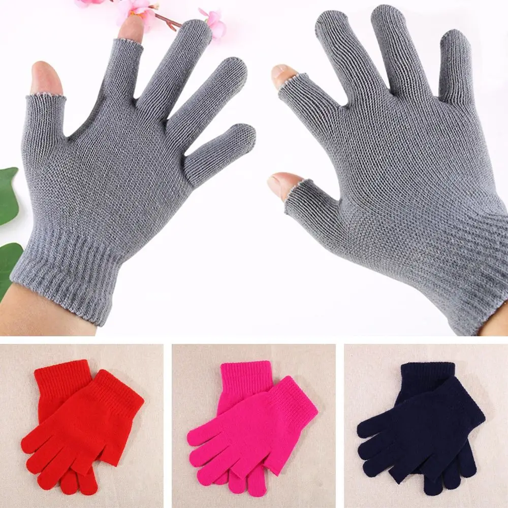 ถุงมือไหมพรมขนยาวสำหรับผู้ชาย, ถุงมือเต็มนิ้วให้ความอบอุ่นสำหรับฤดูใบไม้ร่วงฤดูหนาว