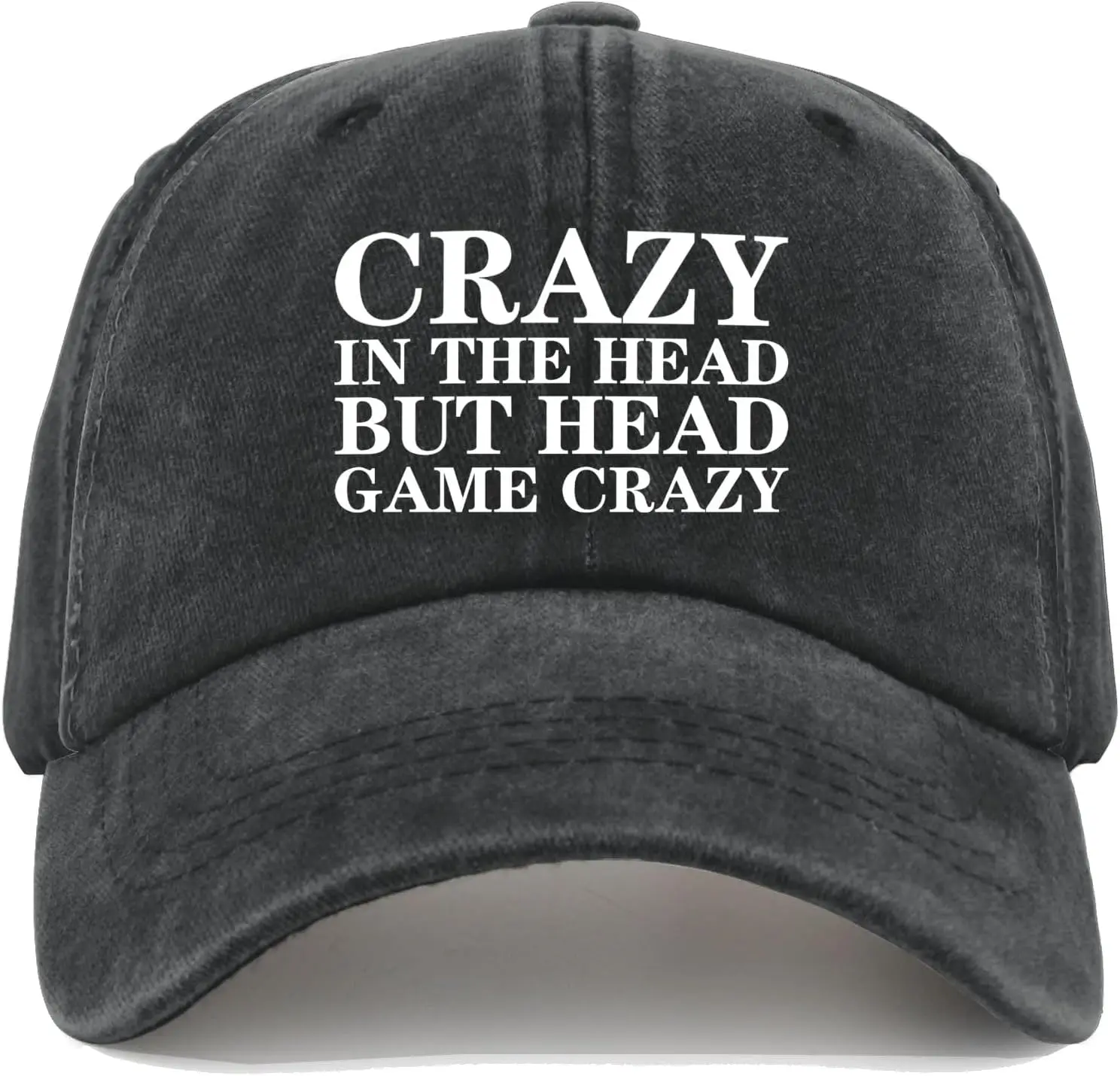 

Crazy in The Head BUT Head Game Crazy Hat for Women Baseball Hats
