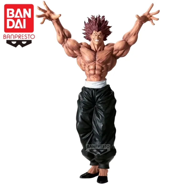 In Stock Original Bandai Grandista Hanma Yujiro Grappler Baki Action Figure Toys Model Collecition  Gros Amime Figurine