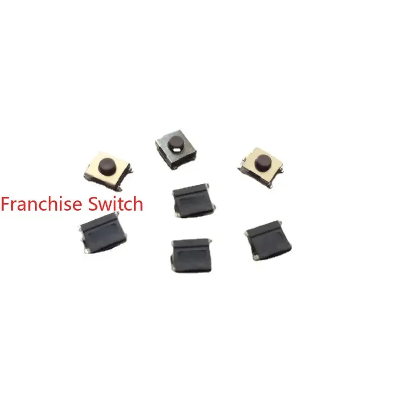 10PCS DTSGZML-62N-V-T/R DIP Light Touch Switch 6*6*3.1 Patch 5 Pin Button 160g