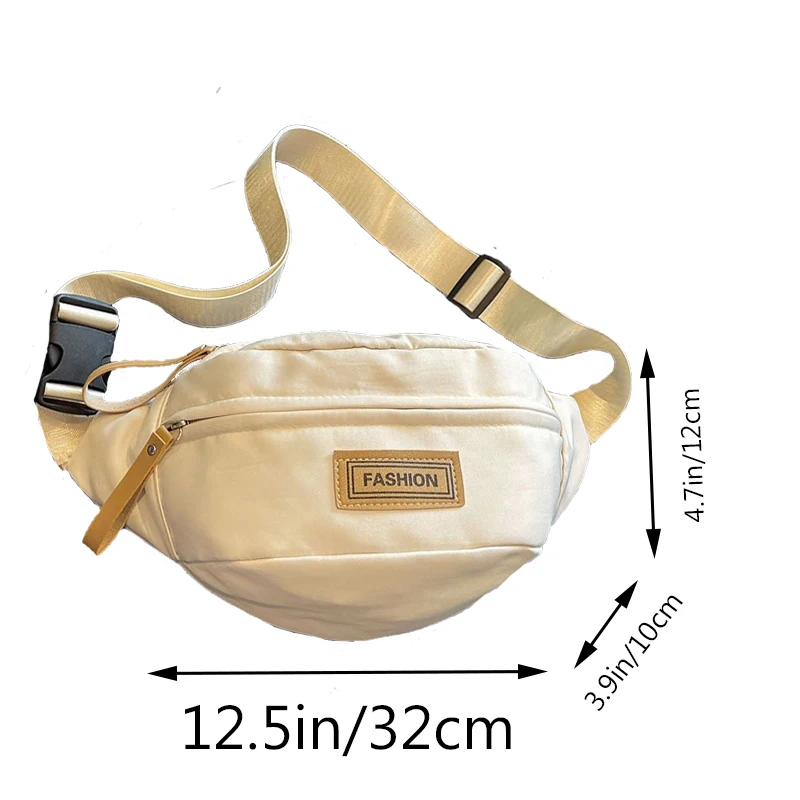 Schicke Gürteltasche mit verstellbarem Riemen für die tägliche Reise. Stilvolle, kompakte, leichte, vielseitige, lässige, mehrfarbige Hüfttasche – Detail 4