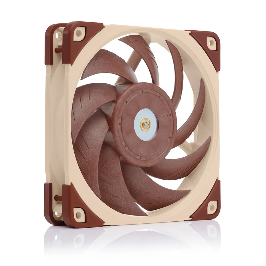Noctua NF-A12x25 컴퓨터 케이스 냉각 CPU 쿨러 팬 교체용 저소음 라디에이터, 120mm, 12v, 5v, 3 핀, 4 핀 PWM